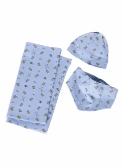 Polo Sylt Jungen<Jungen Accessoire-Set blau braun gemustert