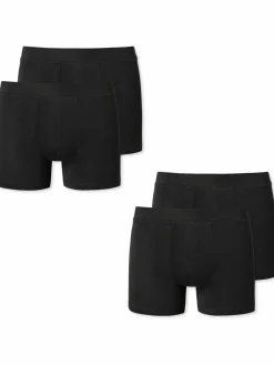 Schiesser Jungen<Jungen Boxer - Allday Basic schwarz uni