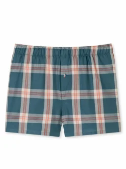 Schiesser Jungen<Jungen Boxer - Multipacks aqua kariert