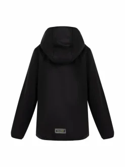 Schmuddelwedda Jungen<Jungen Funktionsjacke schwarz meliert