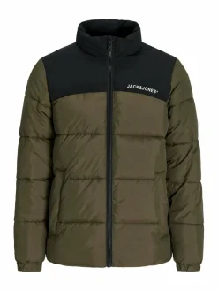 Jack & Jones Junior Jungen<Jungen Jacke braun gemustert