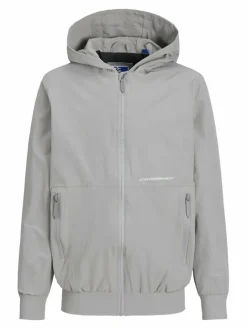 Jack & Jones Junior Jungen<Jungen Jacke grau uni