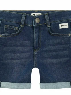 Steiff Jungen<Jungen Jeans Shorts - Denim blau uni