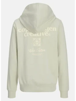 Jack & Jones Junior Jungen<Jungen Kapuzenpullover grün bedruckt