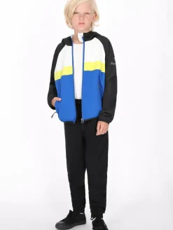 Schmuddelwedda Jungen<Jungen (Kids) Anorak blau gestreift