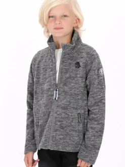 Schmuddelwedda Jungen<Jungen (Kids) Fleecejacke schwarz meliert