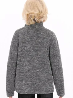 Schmuddelwedda Jungen<Jungen (Kids) Fleecejacke schwarz meliert