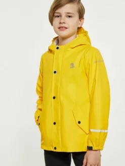 Schmuddelwedda Jungen<Jungen (Kids) Regenmantel gelb uni