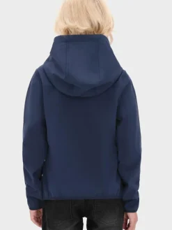 Dreimaster Jungen<Jungen (Kids) Softshellblouson blau uni