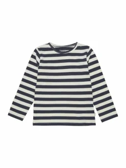 Minymo Jungen<Jungen Langarmshirt weiß bedruckt