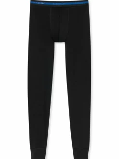 Schiesser Jungen<Jungen Lange Unterhose - 95/5 schwarz uni