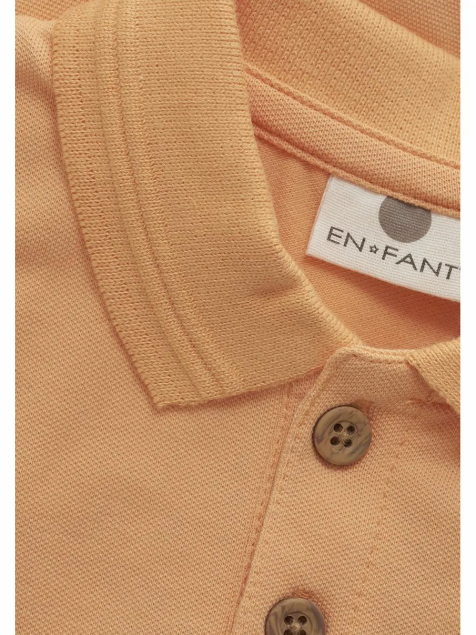 En Fant Jungen<Jungen Poloshirt - ENPolo orange uni