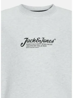 Jack & Jones Junior Jungen<Jungen Pullover weiß meliert
