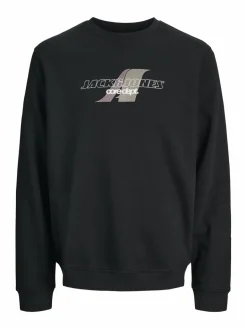 Jack & Jones Junior Jungen<Jungen Pullover schwarz bedruckt