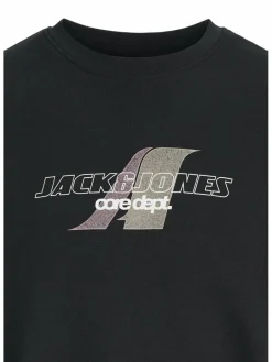 Jack & Jones Junior Jungen<Jungen Pullover schwarz bedruckt