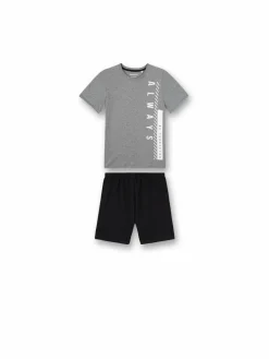 Sanetta Jungen<Jungen Pyjama mehrfarbig bedruckt