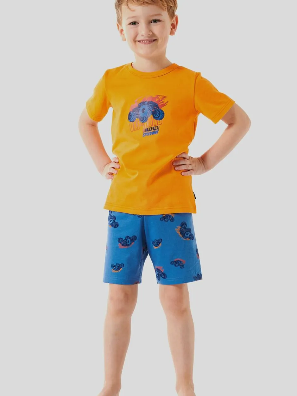 Schiesser Jungen>Jungen Pyjama - Boys World Organic Cotton