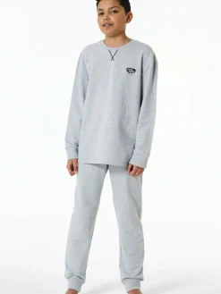 Schiesser Jungen<Jungen Pyjama - Nightwear grau uni