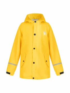 Schmuddelwedda Jungen<Jungen Regenjacke gelb uni
