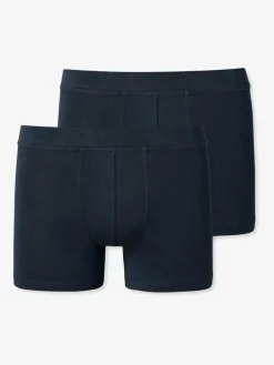 Schiesser Jungen<Jungen Retroshorts - 2er-Pack Basic Kids marine uni