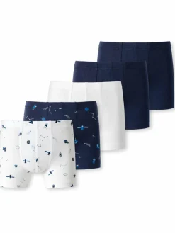 Schiesser Jungen>Jungen Retroshorts - 5er-Pack Basic Kids