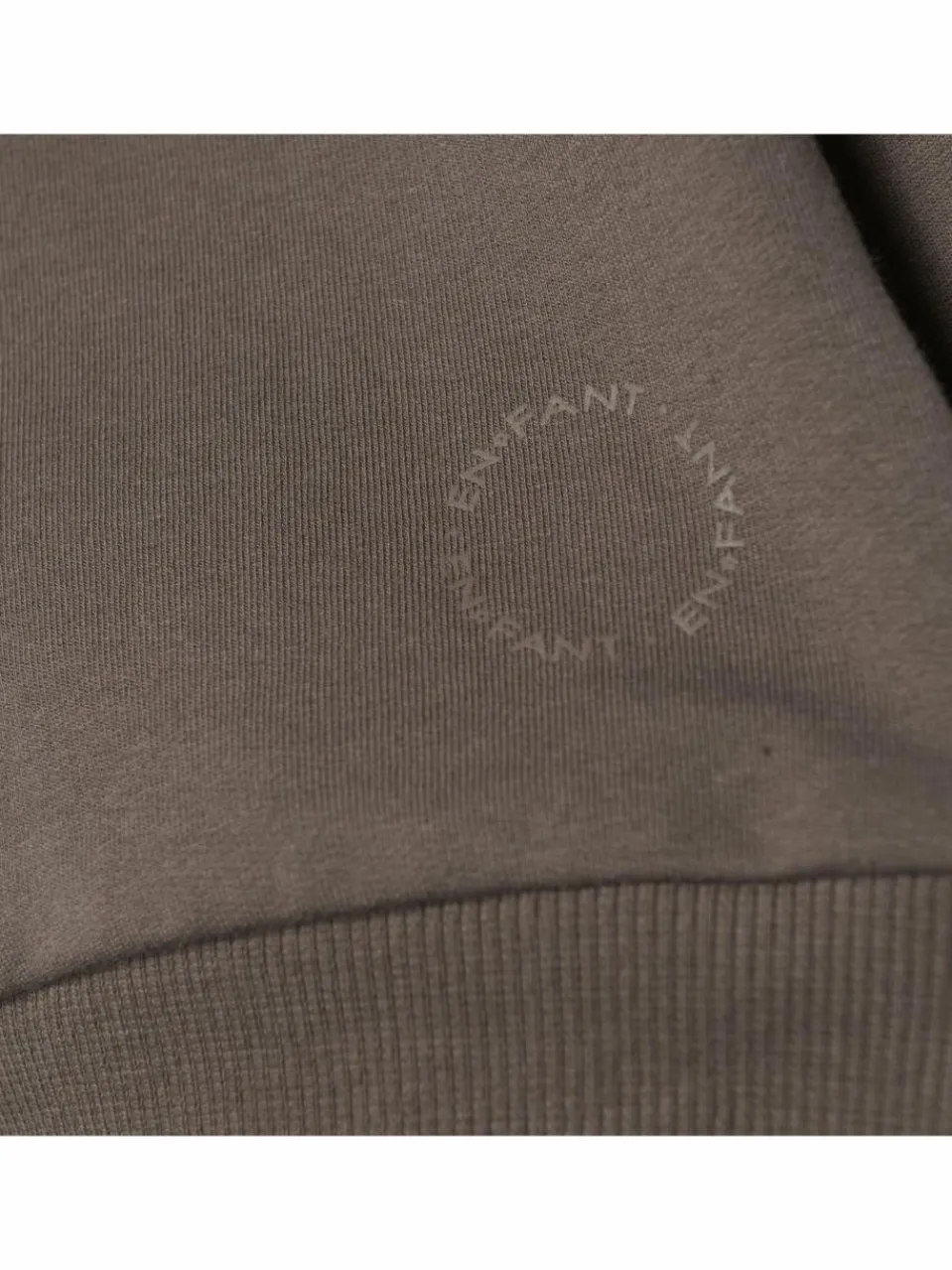 En Fant Jungen<Jungen Rundhalspullover braun uni