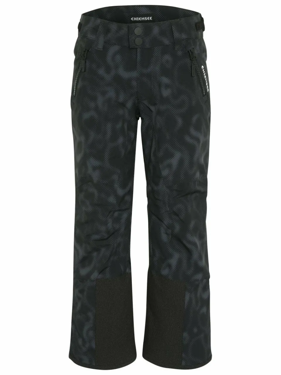 Chiemsee Jungen<Jungen Skihose schwarz gemustert
