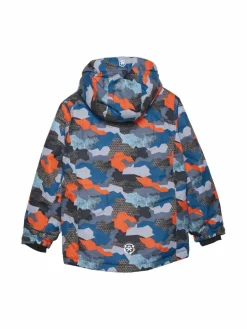 ColorKids Jungen<Jungen Skijacke blau gemustert