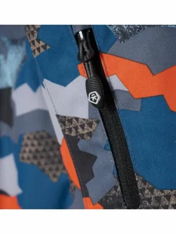 ColorKids Jungen<Jungen Skijacke blau gemustert