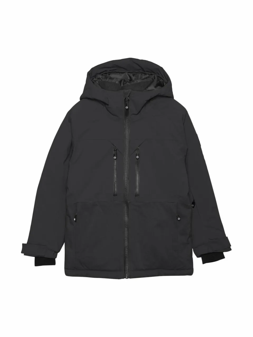 ColorKids Jungen<Jungen Skijacke schwarz uni