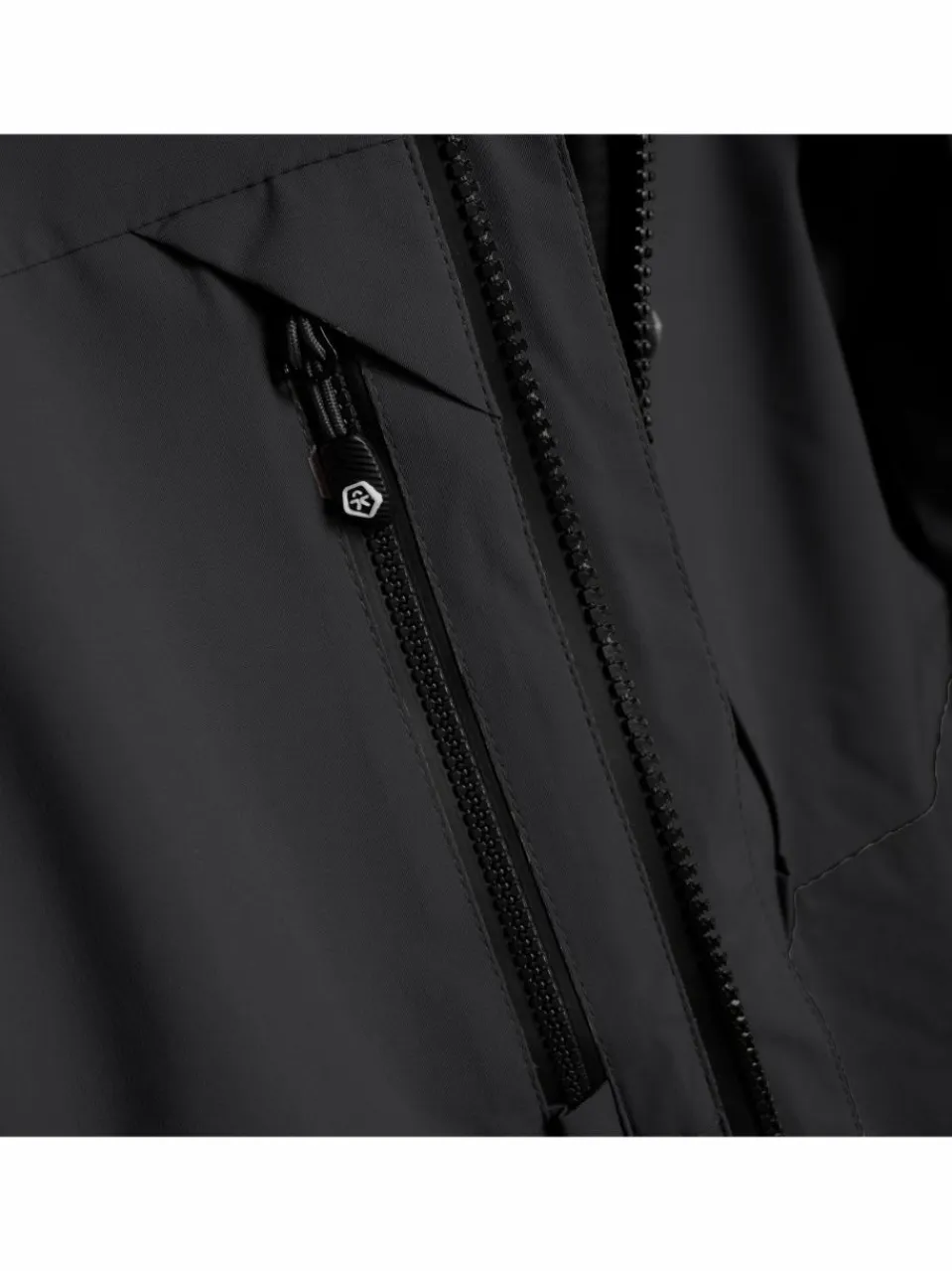 ColorKids Jungen<Jungen Skijacke schwarz uni