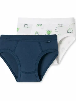 Schiesser Jungen>Jungen Slip - Fine Rib Organic Cotton