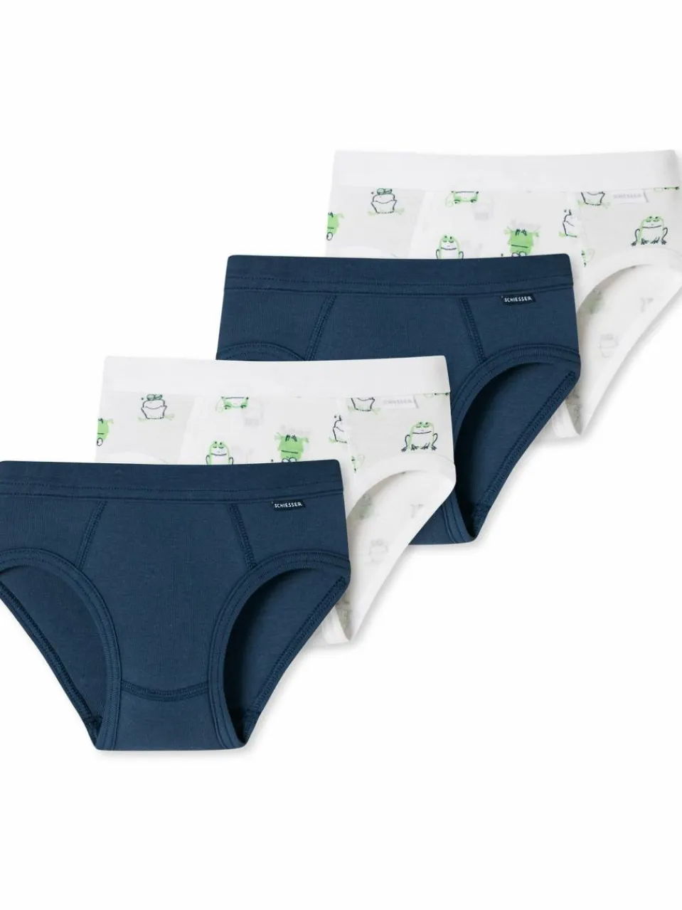 Schiesser Jungen>Jungen Slip - Fine Rib Organic Cotton