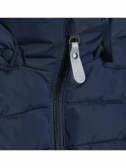 ColorKids Jungen<Jungen Steppjacke blau strukturiert