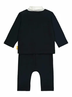 Steiff Jungen<Jungen Strampler - Special Day blau uni