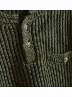 Minymo Jungen<Jungen Strickpullover oliv uni