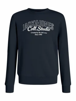 Jack & Jones Junior Jungen<Jungen Sweatshirt marine bedruckt