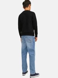 Jack & Jones Junior Jungen<Jungen Sweatshirt schwarz bedruckt