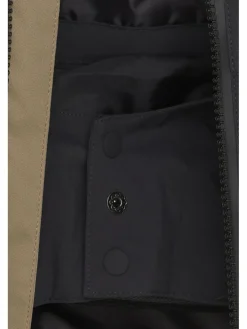 ColorKids Jungen<Jungen Trainingsjacke schwarz gemustert