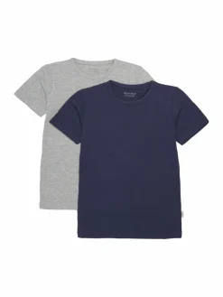 Minymo Jungen<Jungen T-Shirt blau uni