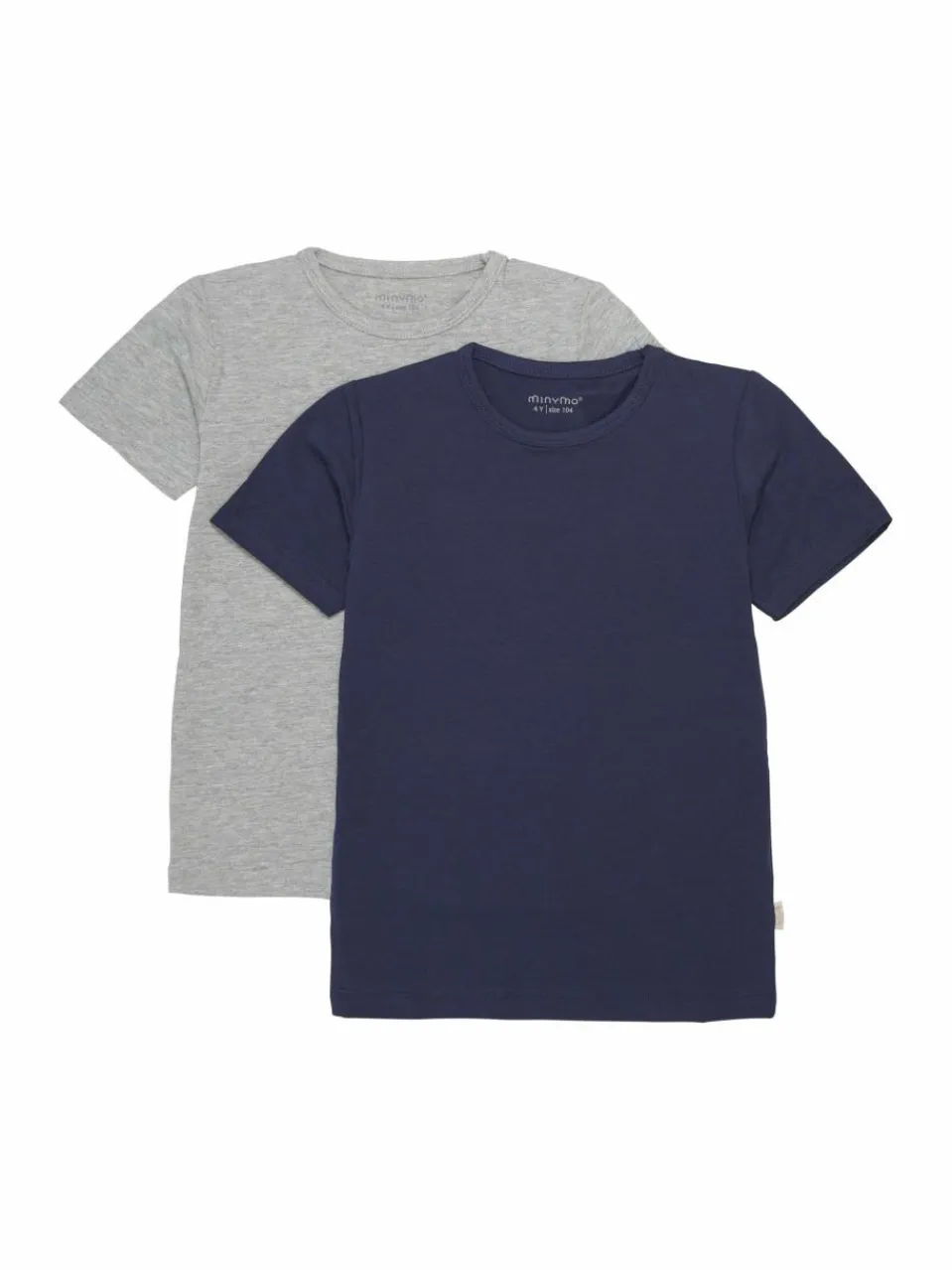 Minymo Jungen<Jungen T-Shirt blau uni