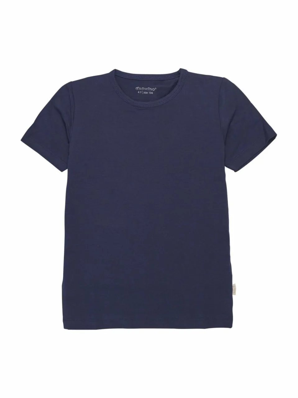 Minymo Jungen<Jungen T-Shirt blau uni