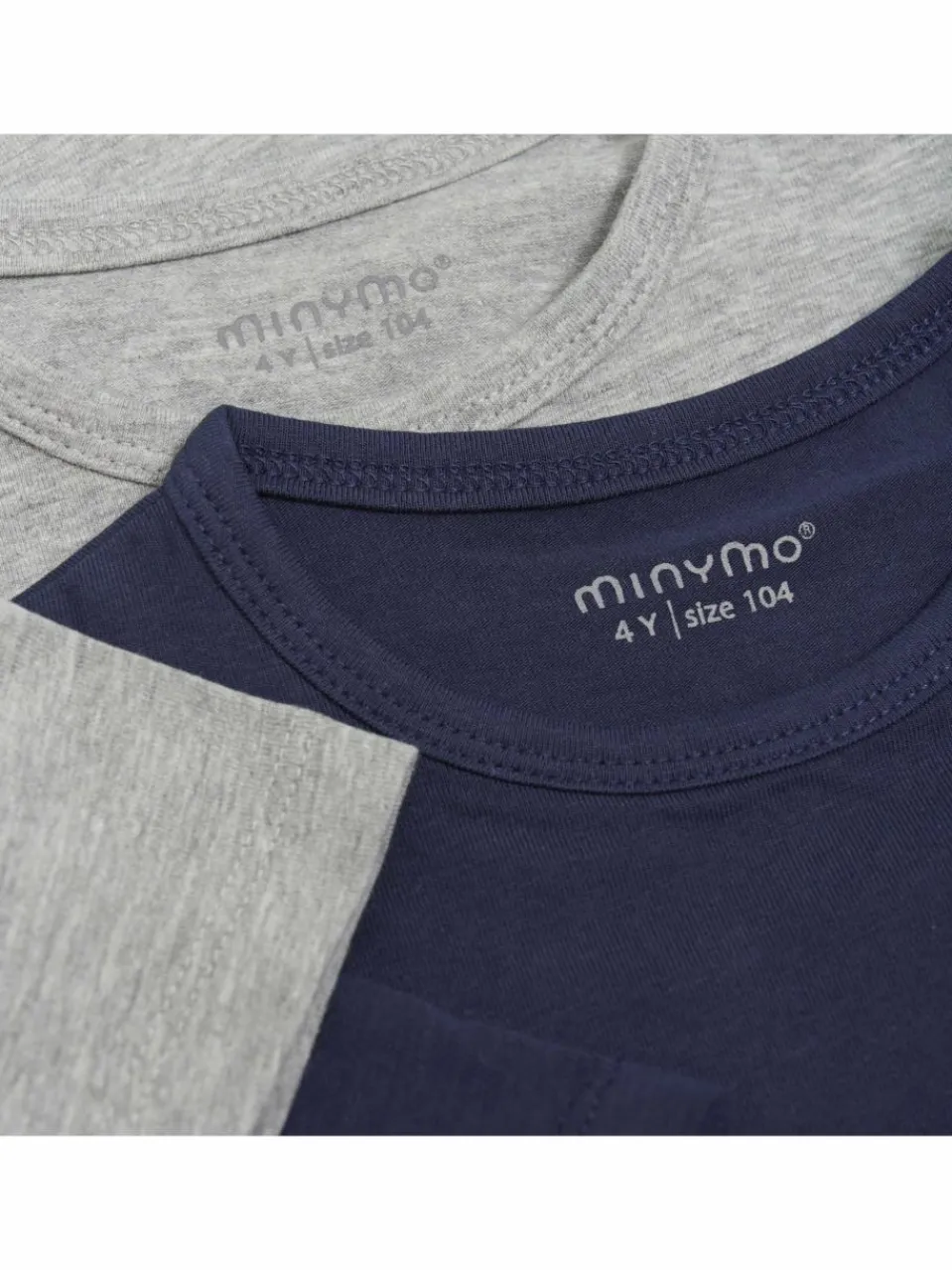 Minymo Jungen<Jungen T-Shirt blau uni