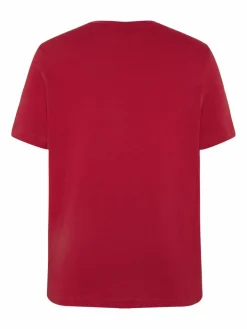 Polo Sylt Jungen<Jungen T-Shirt bordeaux rot bedruckt