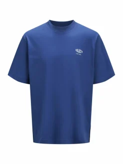 Jack & Jones Junior Jungen<Jungen T-Shirt blau bedruckt