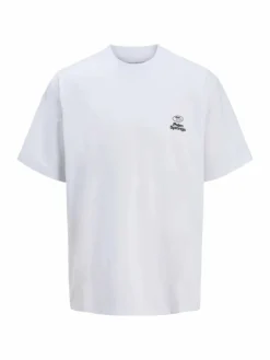 Jack & Jones Junior Jungen<Jungen T-Shirt weiß bedruckt