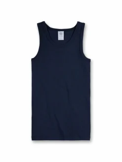 Sanetta Jungen<Jungen Unterhemd 3er Pack blau uni