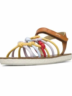 Camper Mädchen|Jungen<Kids Sandalen - Miko braun uni