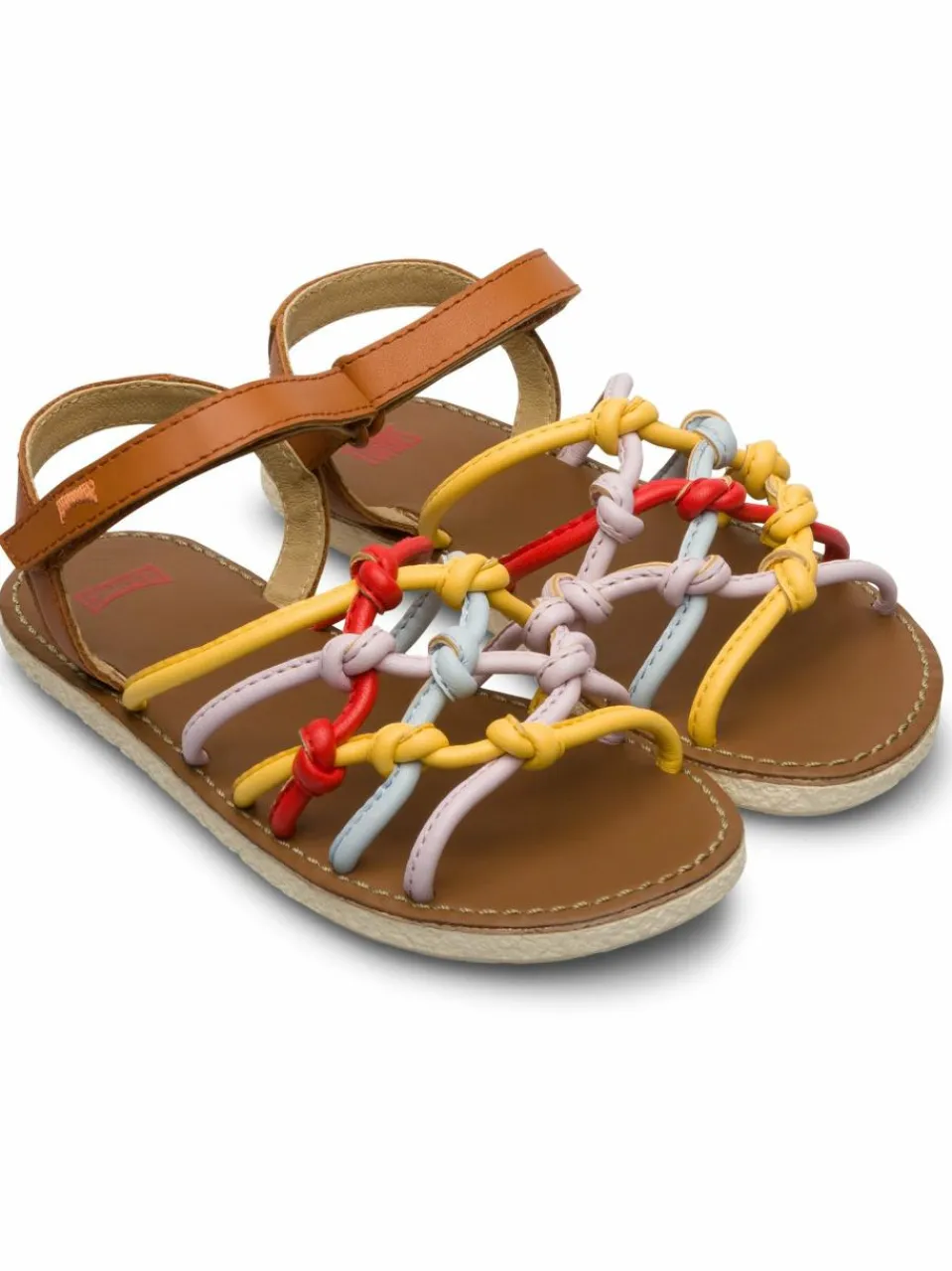 Camper Mädchen|Jungen<Kids Sandalen - Miko braun uni