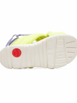 Camper Mädchen<Kids Sandalen - Oruga gelb uni